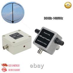 HamGeek LNR Loop Traveller Loop Antenna Amplifier with Power Supply 30KHz-140MHz