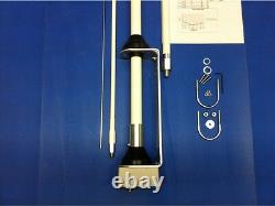 Ham Radio Antenna Se HF-360 Fiberglass Upright Radial Free 80 for 6 Meters