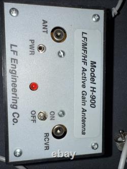 Ham Radio LF Engineering Model H 900 LF MF HF ACTIVE GAIN ANTENNA BOX NO OTHER P
