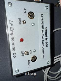 Ham Radio LF Engineering Model H 900 LF MF HF ACTIVE GAIN ANTENNA BOX NO OTHER P