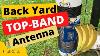 Ham Radio Top Band Vertical Small Garden Back Yard Antenna 160m Band DX Commander