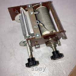 Ham Radio Variable Roller Inductor Coil Capacitor Antenna Tuning Thing DETAILS