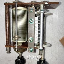 Ham Radio Variable Roller Inductor Coil Capacitor Antenna Tuning Thing DETAILS