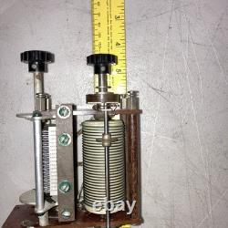 Ham Radio Variable Roller Inductor Coil Capacitor Antenna Tuning Thing DETAILS