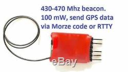 Ham radio UHF beacon for find lost pets, RC models, test receiver and antenna