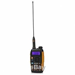 Handheld Radio Scanner 2 Way Digital Transceiver HAM VHF UHF Fire Antenna