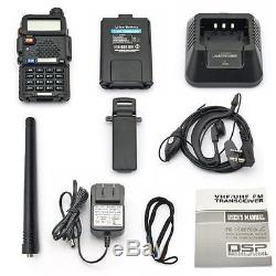 Handheld Radio Scanner Portable Two-Way Digital Transceiver Antenna Police EMS