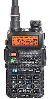 Handheld Radio Scanner Portable Two-Way Digital Transceiver Antenna Police EMS