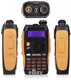 Handheld Radio Scanner Two 2 Way Digital Transceiver Police HAM VHF Antenna UHF
