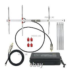 Handheld Yagi Antenna UHF 250-500MHz VHF 76-350MHz Portable Antenna For Outdoor