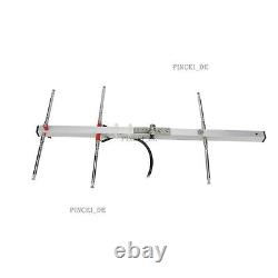 Handheld Yagi Antenna UHF 250-500MHz VHF 76-350MHz Portable Antenna For Outdoor