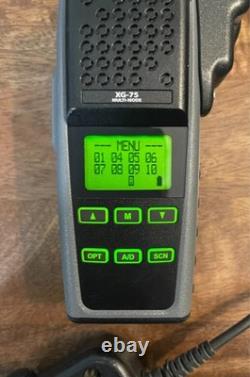 Harris XG-75P (VHF) 136-174 Mhz P25 Digital Radio