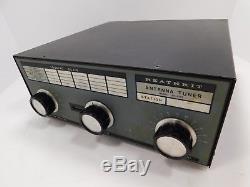 Heathkit SA-2040 3.5 30 MHz Manual Antenna Tuner for Ham Radio SN 00948
