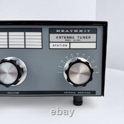 Heathkit SA-2040 HF Antenna Tuner 2KW Roller Inductor Ham Radio with Manual