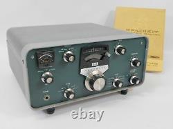 Heathkit SB-301 Vintage Tube Ham Radio Receiver with Filter (clean, untested)