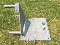 Heavy Duty Carlson 25g Antenna Tower Hinged Tilt Base New