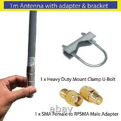 Helium Hotspot 8Dbi Antenna 868MHz Fiberglass 1m Aerial Kit Lora IoT HNT Miners