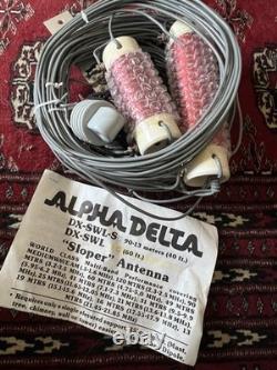 High Frequency Short Wave Antenna by Alpha Delta DX-SWL Sloper New