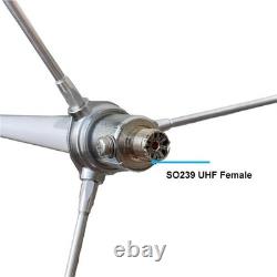High Gain 7.5 dBi GMRS Base Station Antenna, 462-467MHz Fiberglass, PL259 Connec