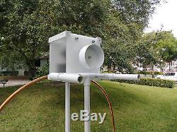 High Power Multiband Magnetic Loop Antenna 10-60 Mts