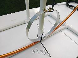 High Power Multiband Magnetic Loop Antenna 17-20-30-40 Mts