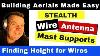 How To Make An Amateur Ham Radio Stealth Wire Antenna Mast Support