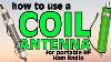 How To Use A Coil Antenna For Portable Hf Ham Radio