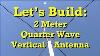 How To Build Ham Radio 2 Meter Quarter Wave Antenna