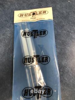Hustler HQD CB Antenna Kit -Two 4.5' Dual Two Mounts & Co-Phase Coax Cable New