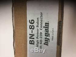 Hy-Gain BN-86 Beam Balun 1500 Watts Free Priority Shipping