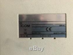 ICOM AH-4 HF Automatic Antenna Tuner Ham Amateur Radio, 120 Watts, 3.5 to 54 MHz