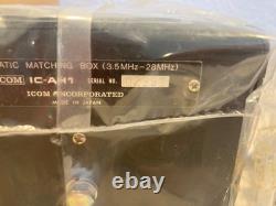 ICOM IC-AH1 Automatic Matching box 3.5mhz 28mhz Antenna Matching box Ham NEW