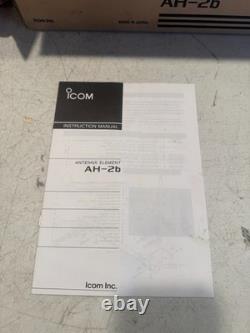 Icom Antenna Element AH-2b Excellent Condition With Box, Whip not included