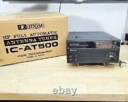 Icom Ic AT-500 Automatic Antenna Tuner FOR IC-2KL C MY OTHER HAM RADIO GEAR