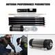 JPC-12 7MHz-50MHz 100W 8-Band HF Portable Shortwave GP Antenna QRP For Ham Radio