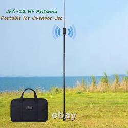 JPC-12 HF Antenna for Ham Radio, 7MHz-50MHz All Band Vertical Antenna with Sl