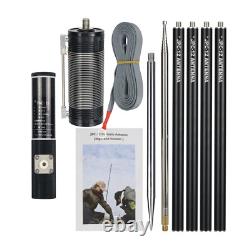 JPC-12 High-End 100W 7-50MHz Portable Shortwave HF Antenna Balcony Outdoor PAC
