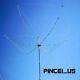 JPC-6 HEXBEAM Portable Antenna Kit 6-Band Spider-Web Base Antenna 2000W pe66