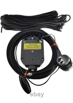 JYR8010-150W End Fed Half Wave Antenna for Ham Radio, 150W Shortwave Radio An