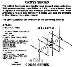 JoGunn 4x4 Cross 10/11 meter Base Antenna