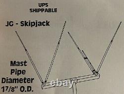 JoGunn SKIPJACK 2V 10/11 meter Base Antenna