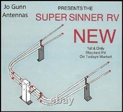 JoGunn SUPER SINNER 10/11 METER RV/VAN/4DOOR TRUCK /SUV ANTENNA