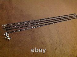 Joblot 4x HF mobile whip antennas 20 40 60 80m band plus a mobile mount