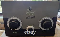 Johnson Viking 250-23 Matchbox, Ham Radio Match Box Antenna Tuner