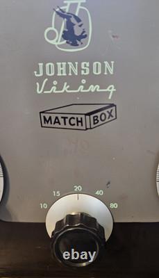 Johnson Viking 250-23 Matchbox, Ham Radio Match Box Antenna Tuner