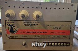 Johnson Viking 250-23 Matchbox, Ham Radio Match Box Antenna Tuner