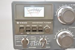 KENWOOD TRIO AT-230 Ham Radio Antenna Tuner Working Excellent