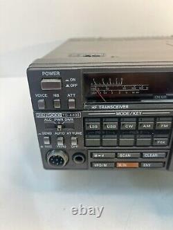 KENWOOD TS-440S 100W HF Ham Radio Transceiver Antenna Tuner Not Tested No Cord