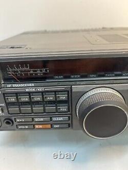 KENWOOD TS-440S 100W HF Ham Radio Transceiver Antenna Tuner Not Tested No Cord