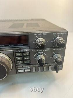 KENWOOD TS-440S 100W HF Ham Radio Transceiver Antenna Tuner Not Tested No Cord